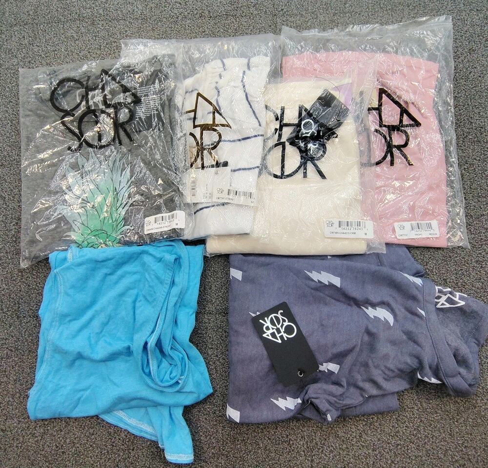 New Chaser Women's Size M Bundle Lot Of 6 Tops Pants Shirts Resell Fast Shipping